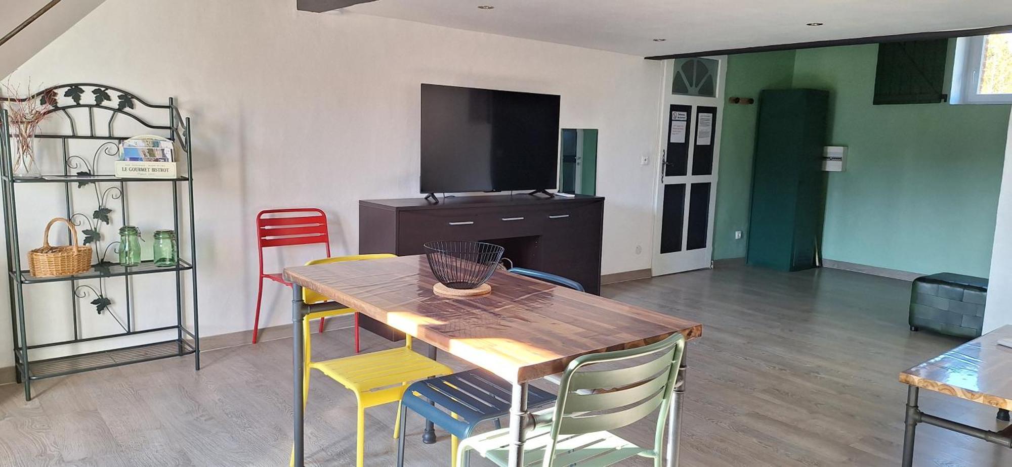 Ferienwohnung Loft En Duplex Au Mas De La Restanque Monteux Exterior foto